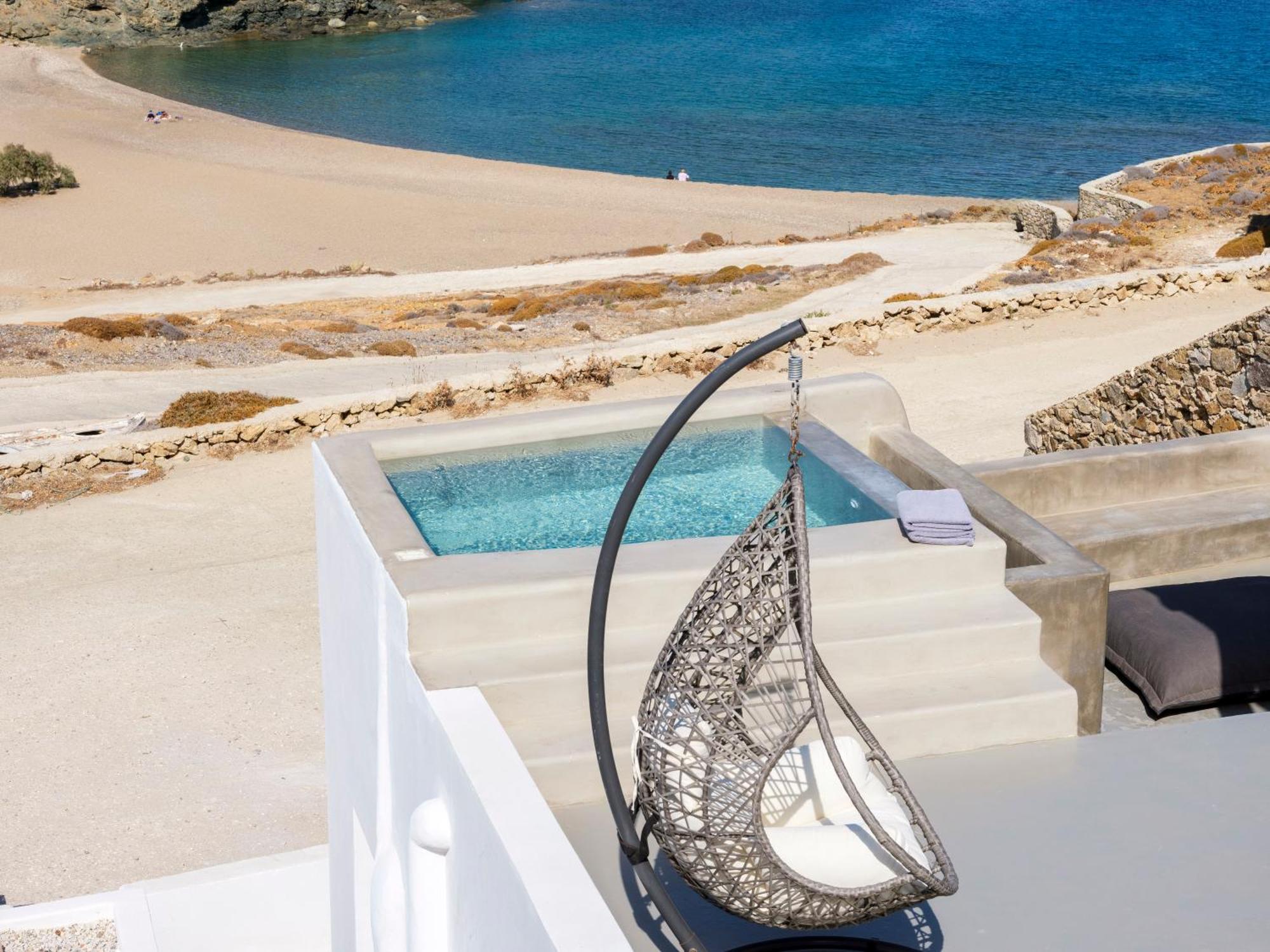 Mykonos Residence Villas & Suites Merchia Beach ภายนอก รูปภาพ