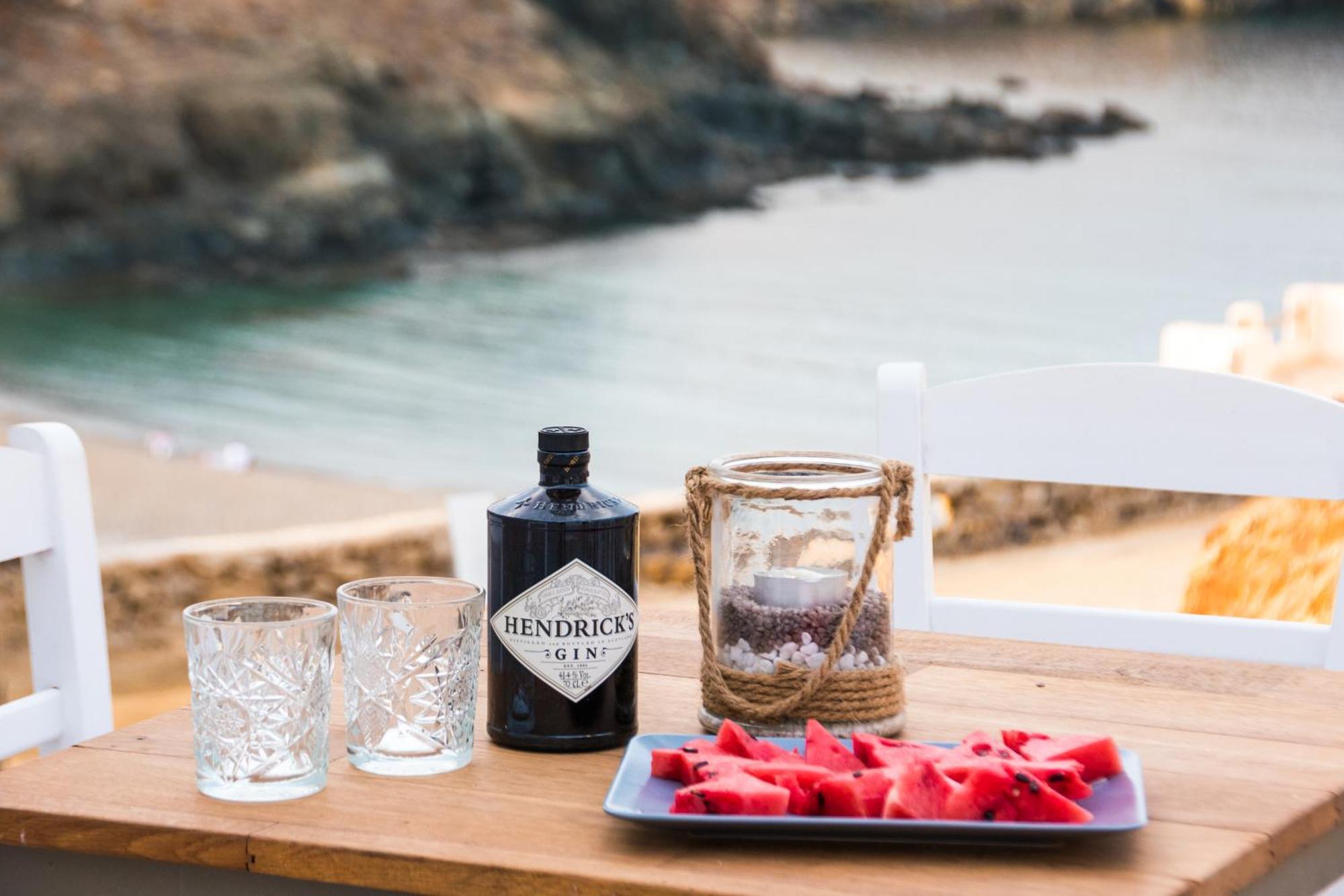 Mykonos Residence Villas & Suites Merchia Beach ภายนอก รูปภาพ