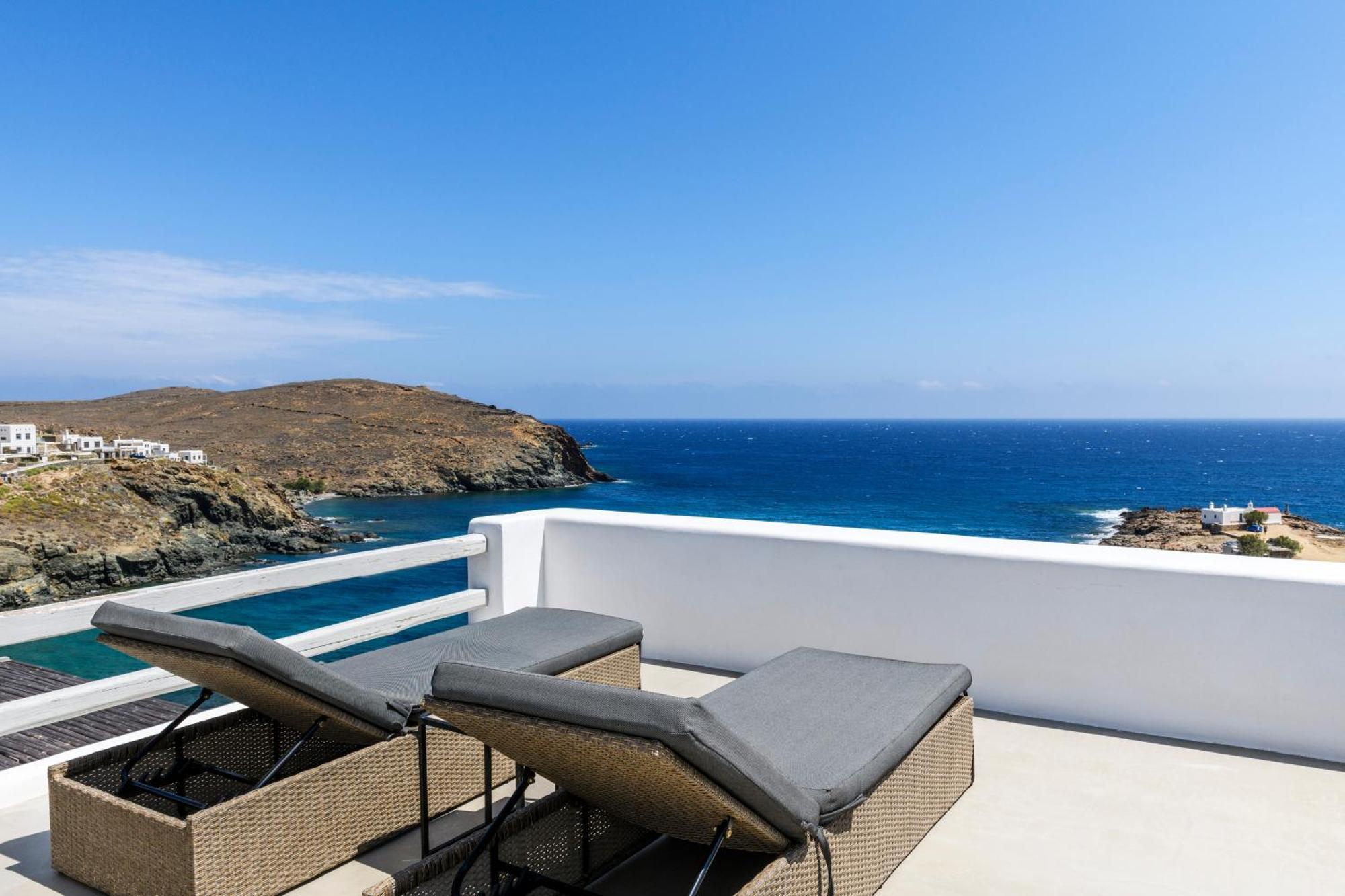 Mykonos Residence Villas & Suites Merchia Beach ภายนอก รูปภาพ