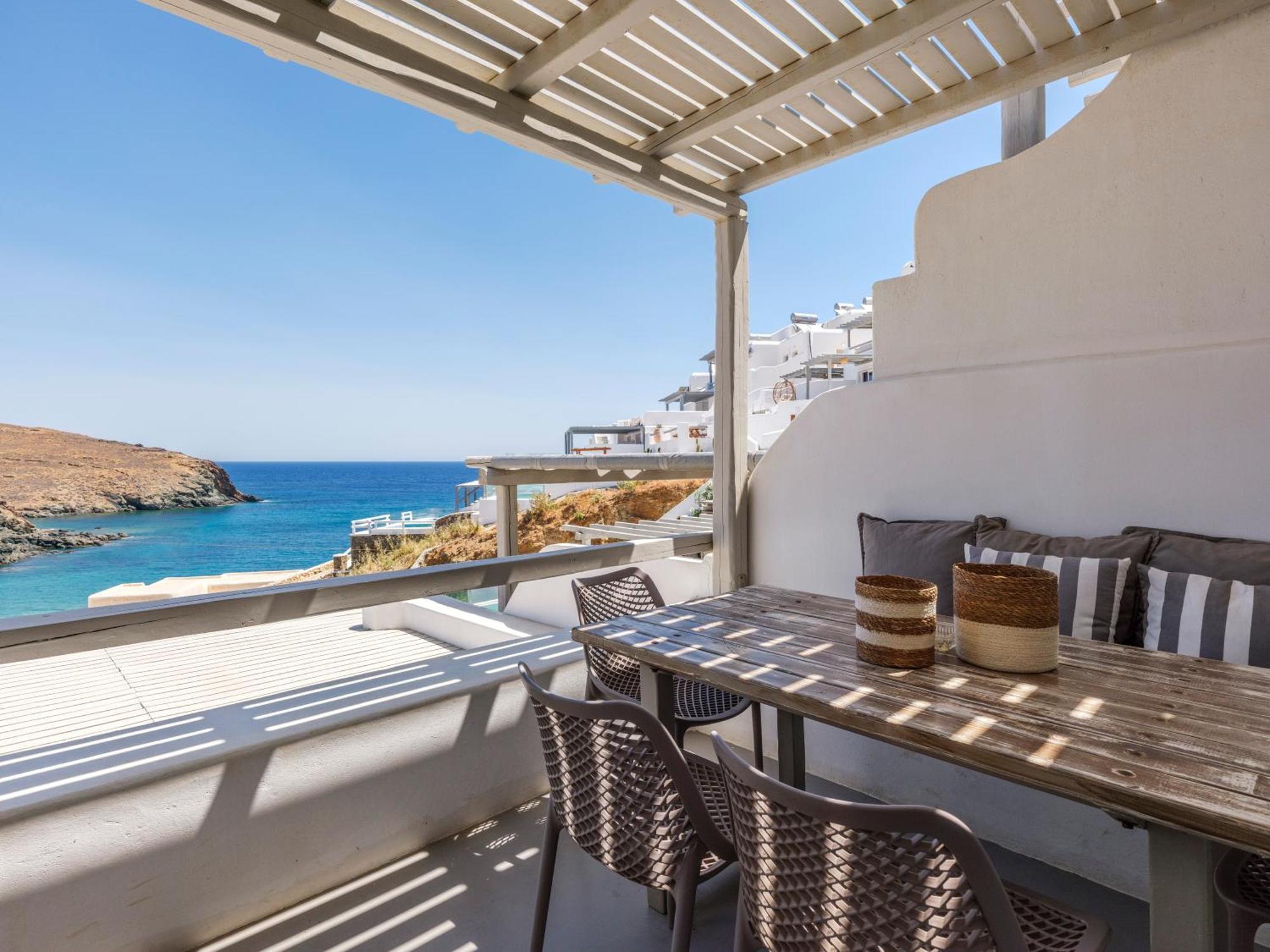 Mykonos Residence Villas & Suites Merchia Beach ภายนอก รูปภาพ
