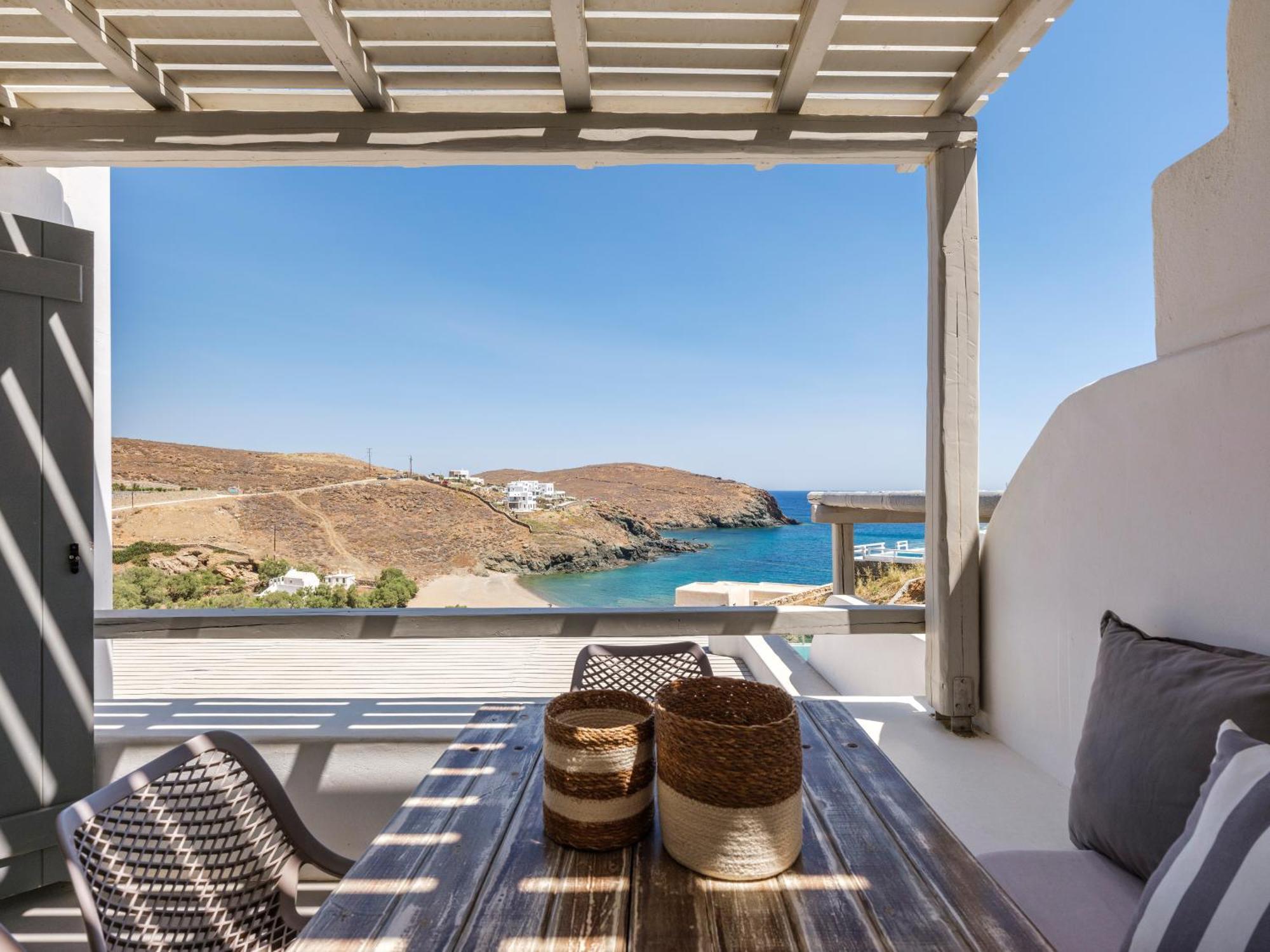 Mykonos Residence Villas & Suites Merchia Beach ภายนอก รูปภาพ